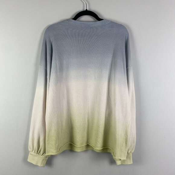 Rails Reeves Blue Mint Dip Dye Sweatshirt Size XL Pullover - Picture 8 of 12